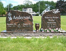 Upright Memorials image